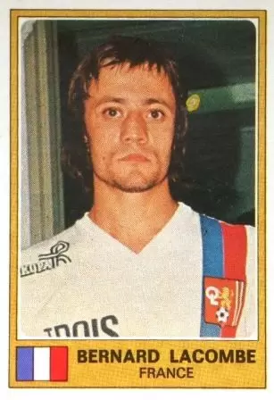 Euro Football 1977 - Bernard Lacombe - France