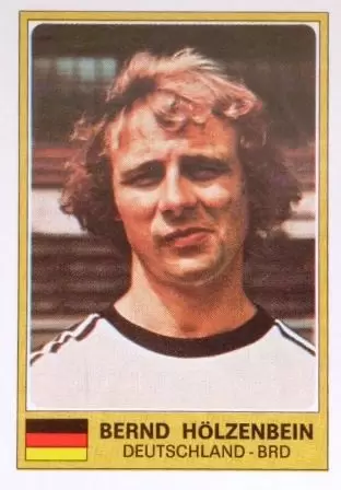 Euro Football 1977 - Bernd Hölzenbein - Deutschland (BRD)