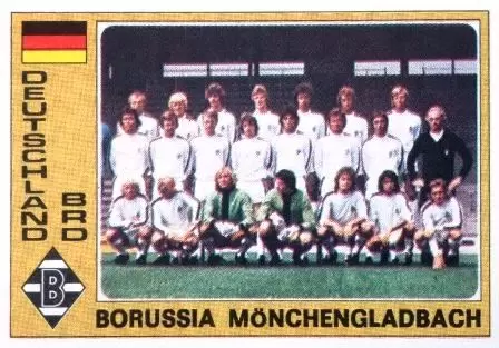 Euro Football 1977 - Borussia Mönchengladbach (Team) - Deutschland (BRD)