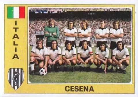 Euro Football 1977 - Cesena (Team) - Italia