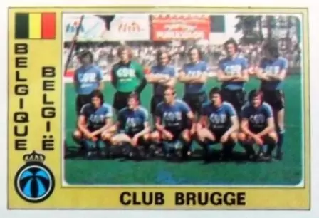 Euro Football 1977 - Club Brugge (Team) - Belgique-Belgie