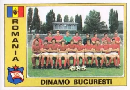 Euro Football 1977 - Dinamo Bucuresti (Team) - Romania
