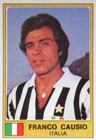 Euro Football 1977 - Franco Causio - Italia