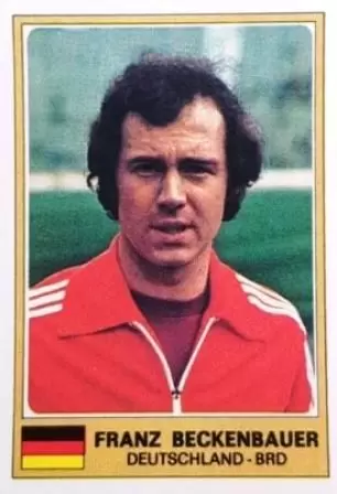 Euro Football 1977 - Franz Beckenbauer - Deutschland(BRD)