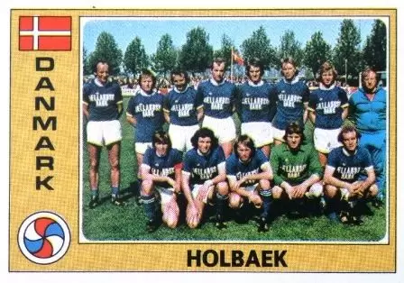 Euro Football 1977 - Holbaek (Team) - Danmark