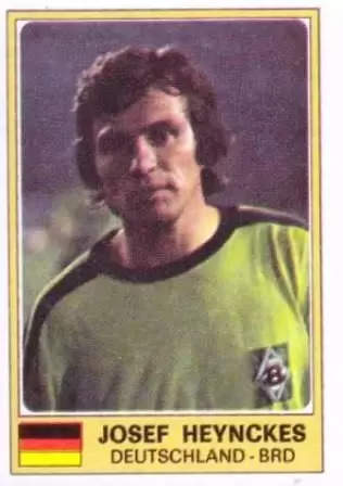 Euro Football 1977 - Josef Heynckes - Deutschland(BRD)