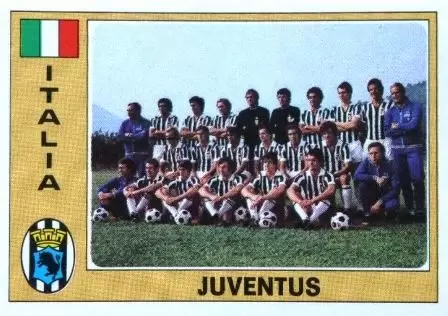 Euro Football 1977 - Juventus (Team) - Italia