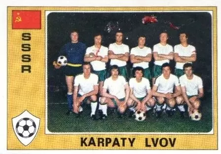 Euro Football 1977 - Karpaty Lvov (Team) - SSSR