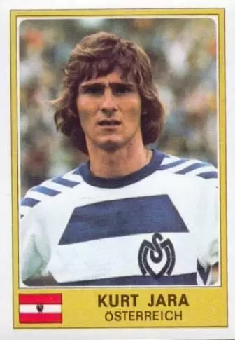 Euro Football 1977 - Kurt Jara - Österreich