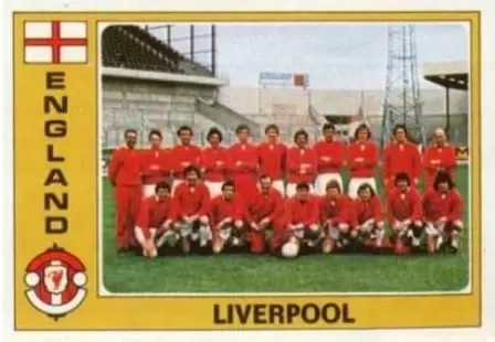 Euro Football 1977 - Liverpool (Team) - England