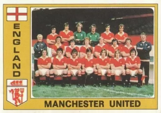 Euro Football 1977 - Manchester United (Team) - England