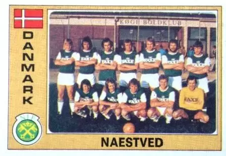 Euro Football 1977 - Naestved (Team) - Danmark
