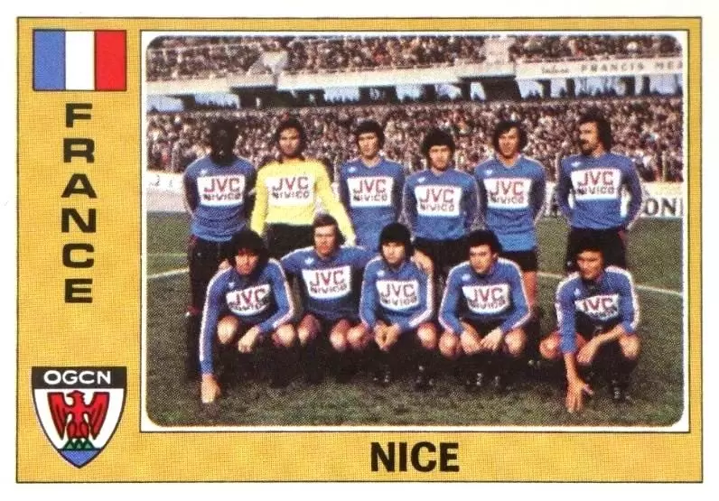 Euro Football 1977 - Nice (Team) - France