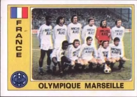 Euro Football 1977 - Olympique Marseille (Team) - France