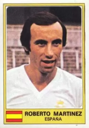 Euro Football 1977 - Roberto Martinez - Espana