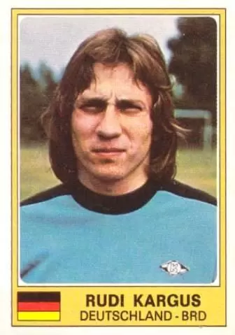 Euro Football 1977 - Rudi Kargus - Deutschland (BRD)