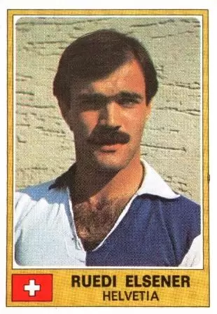 Euro Football 1977 - Ruedi Elsener - Helvetia