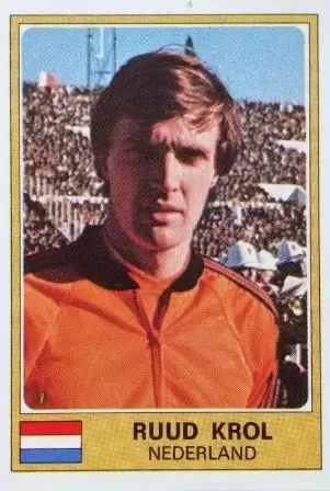 Euro Football 1977 - Ruud Krol - Nederland