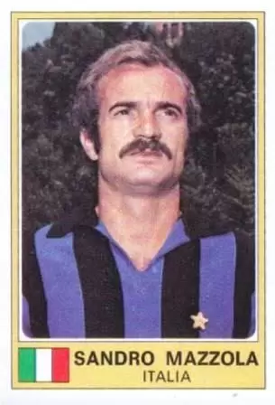 Euro Football 1977 - Sandro Mazzola - Italia