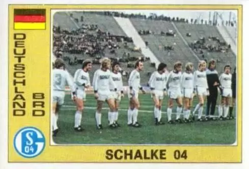 Euro Football 1977 - Schalke 04 (Team) - Deutschland(BRD)