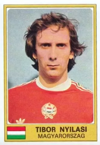 Euro Football 1977 - Tibor Nyilasi - Magyarorszag