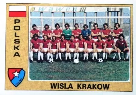 Euro Football 1977 - Wisla Krakow (Team) - Polska