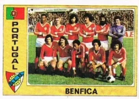 Euro Football 1977 - Benfica (Team) - Portugal