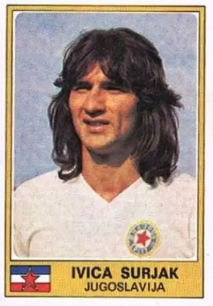 Euro Football 1977 - Ivica Surjak - Jugoslavija