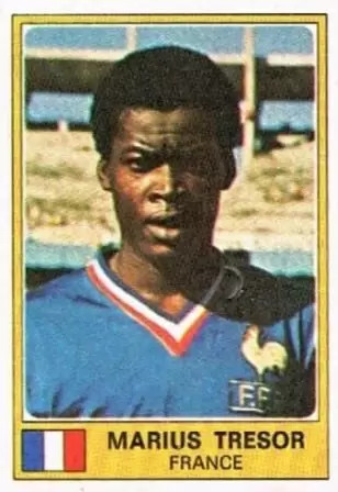 Euro Football 1977 - Marius Tresor - France