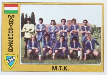Euro Football 1977 - MTK (Team) - Magyarorszag