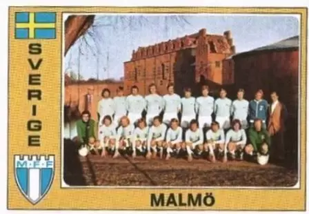 Euro Football 1977 - Malmo (Team) - Sverige