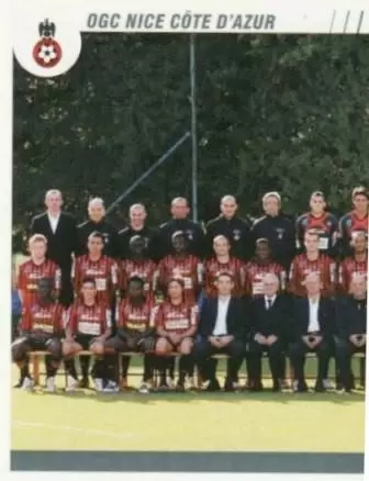 Foot 2009 - Saison 2008-2009 - Equipe - OGC Nice Cote d\'Azur