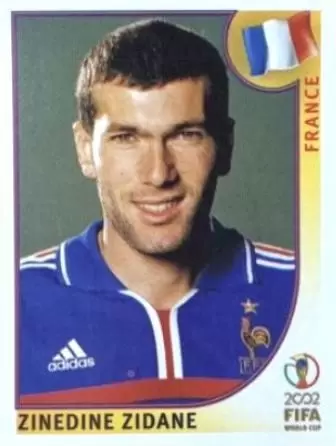 FIFA World Cup Korea/Japan 2002 - Zinedine Zidane - France