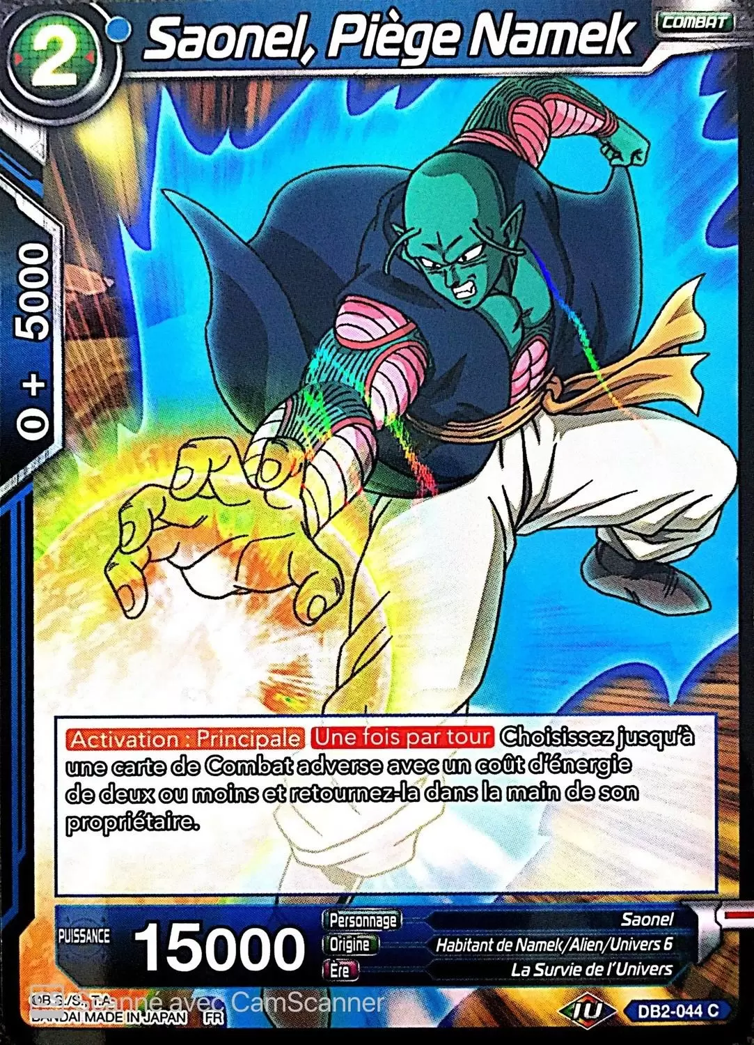Divine Multiverse [DB2] - Saonel, Piège Namek