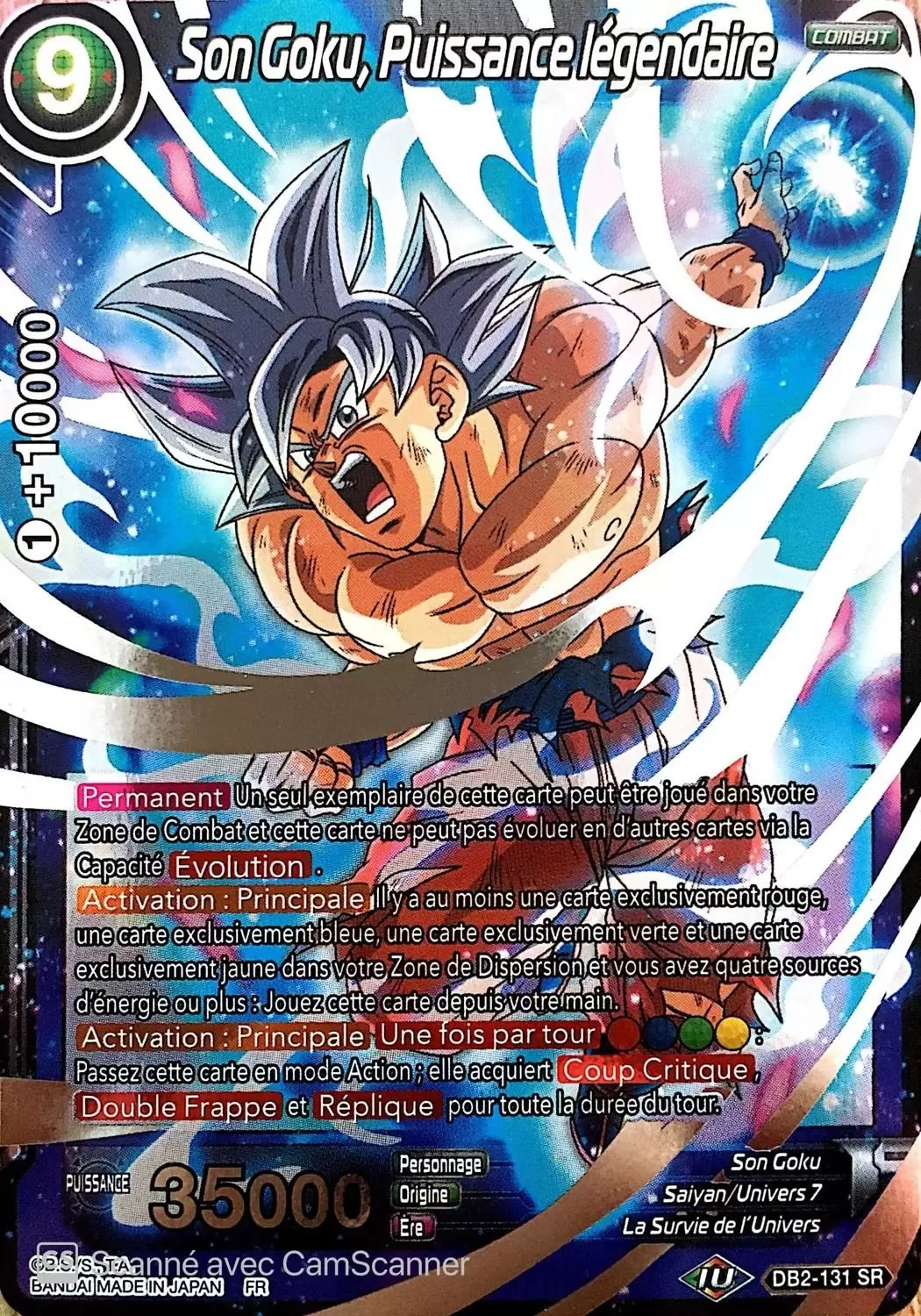 Divine Multiverse [DB2] - Son Goku, Puissance légendaire
