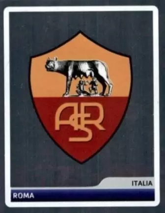 UEFA Champions league 2006-2007 - AS Roma Logo - Roma (Italia)