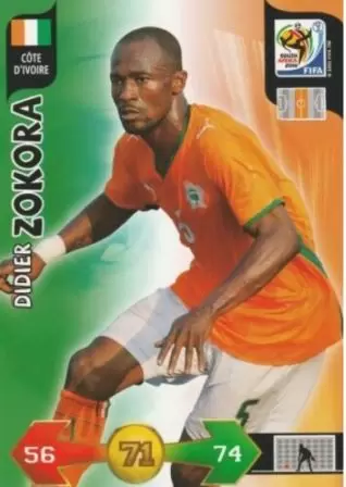 Adrenalyn XL South Africa 2010 - Didier Zokora - Ivory Coast