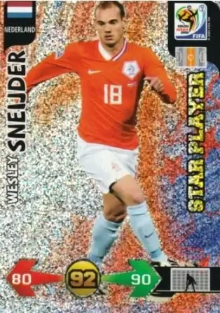 Adrenalyn XL South Africa 2010 - Wesley Sneijder - Netherlands