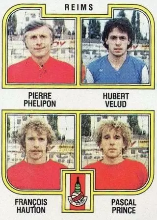 Football 83 (France) - Phelipon / Velud / Haution / Prince - Reims