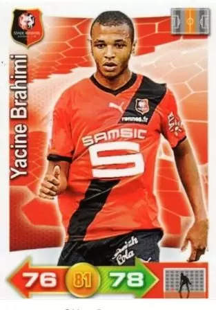 Adrenalyn XL 2011- 2012 (France) - Yacine Brahimi - Rennes