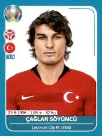 Türkei EM 2020 Preview Mahmut Tekdemir Sticker TUR18 