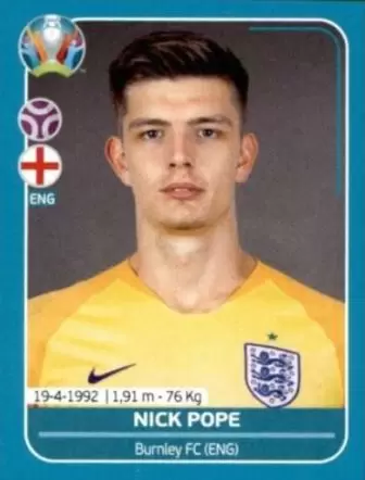 Euro 2020 Preview - Nick Pope - England