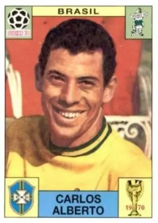 World Cup Story - Carlos Alberto (Brasil) - WC 1970