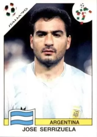 World Cup Story - Jose Serrizuela (Argentina) - WC 1990