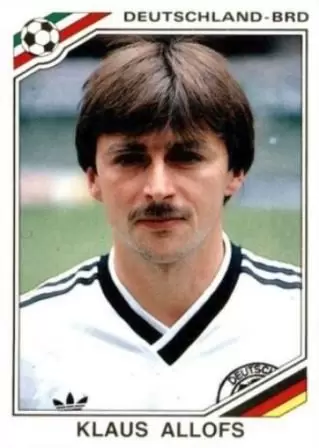 World Cup Story - Klaus Allofs (BRD) - WC 1986