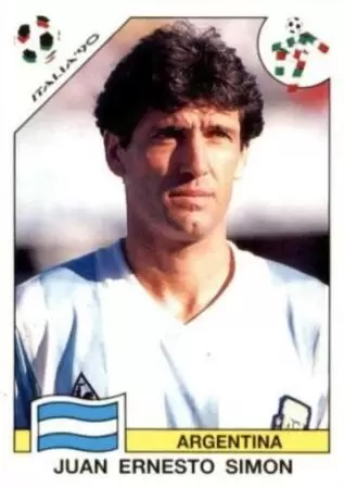 World Cup Story - Juan Ernesto Simon (Argentina) - WC 1990