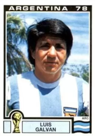 World Cup Story - Luis Galvan (Argentina) - WC 1978