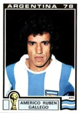 World Cup Story - Americo Ruben Gallego (Argentina) - WC 1978