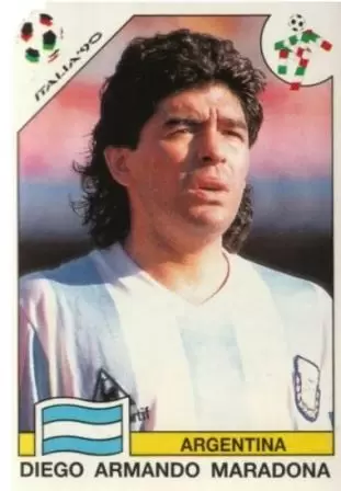 World Cup Story - Diego Armando Maradona (Argentina) - WC 1990