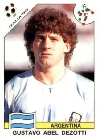 World Cup Story - Gustavo Abel Dezotti (Argentina) - WC 1990